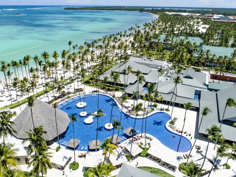 Barceló Bávaro Beach Adults Only all-inclusive resort on Bávaro Beach with expansive pools, elegant grounds, and premium amenities.
