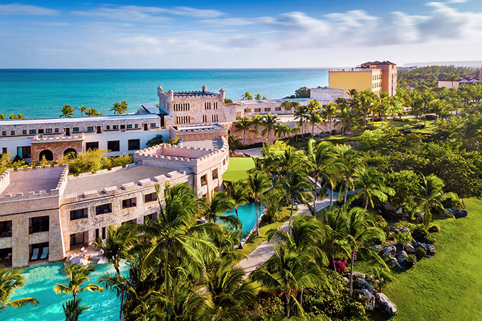 Sanctuary Cap Cana adults-only luxury resort with oceanfront suites and tranquil pools in Cap Cana.